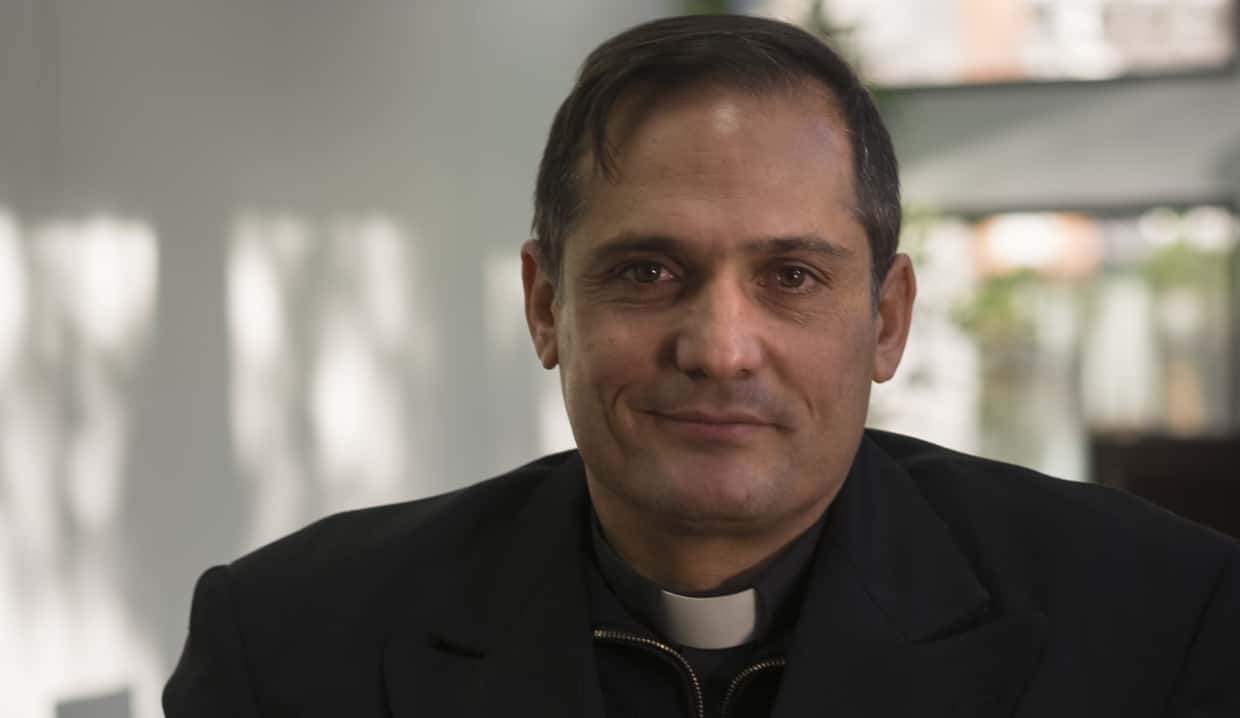 Padre Castor José Álvarez visita el OCDH