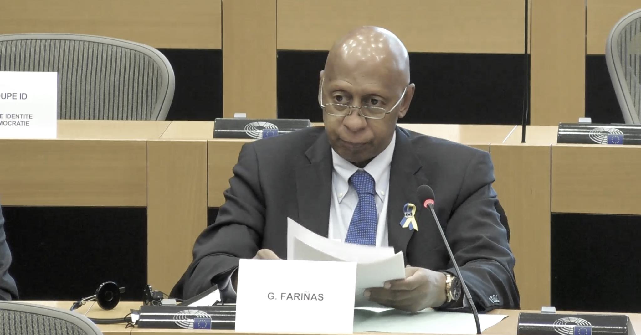 Intervención del opositor cubano Guillermo Fariñas ante el Subcomité de Derechos Humanos del Parlamento Europeo