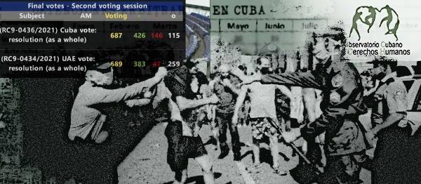 OCDH: Al menos 354 acciones represivas en mayo en Cuba, en el mes de la visita de Josep Borrell